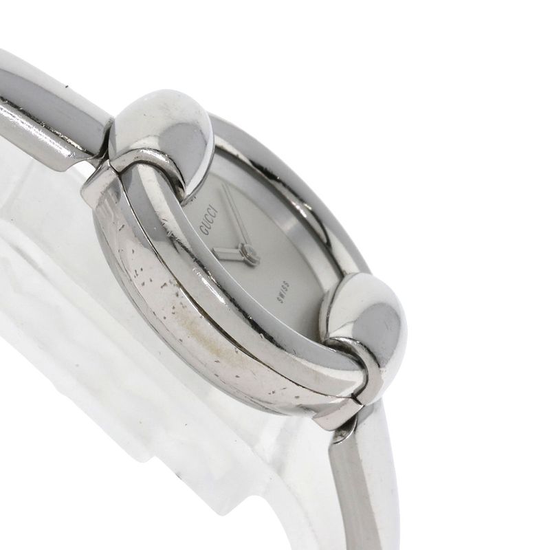 Gucci Round Face Watch SS