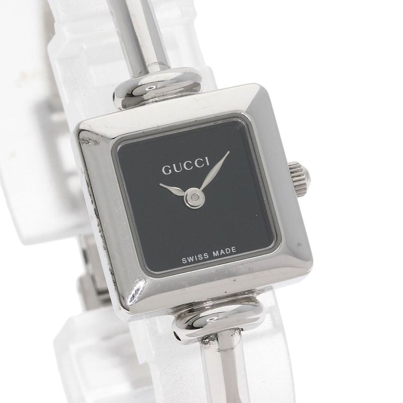 Gucci Square Face Watch SS
