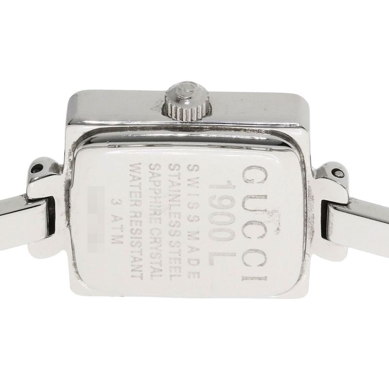 Gucci Square Face Watch SS