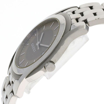 Gucci Round Face Watch SS