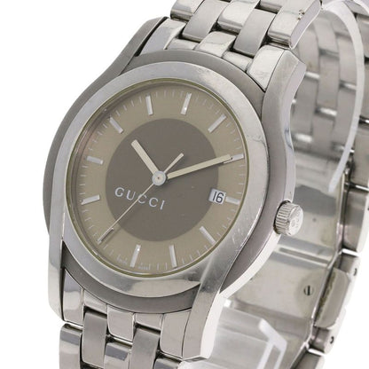 Gucci Round Face Watch SS