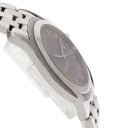 Gucci Round Face Watch SS