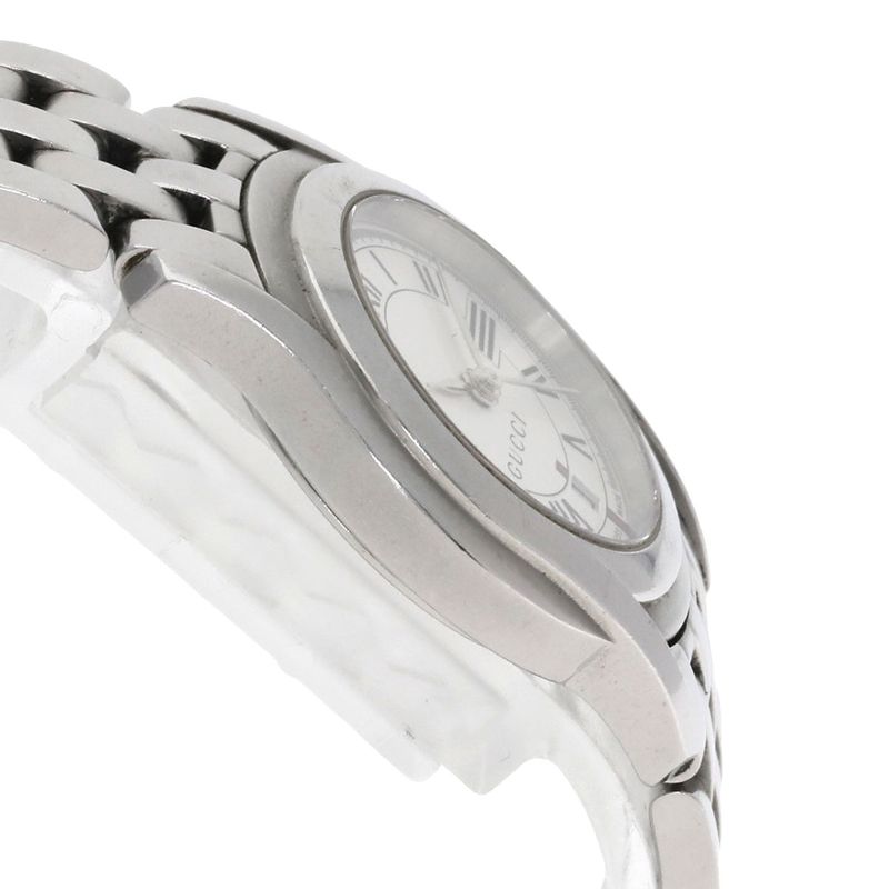 Gucci Round Face Watch SS