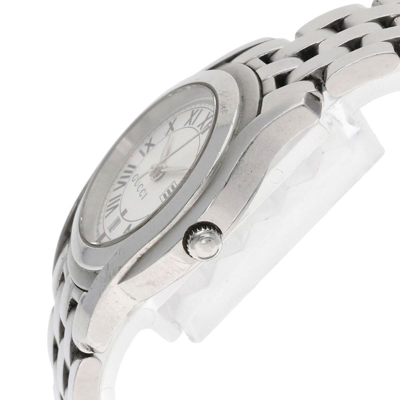 Gucci Round Face Watch SS