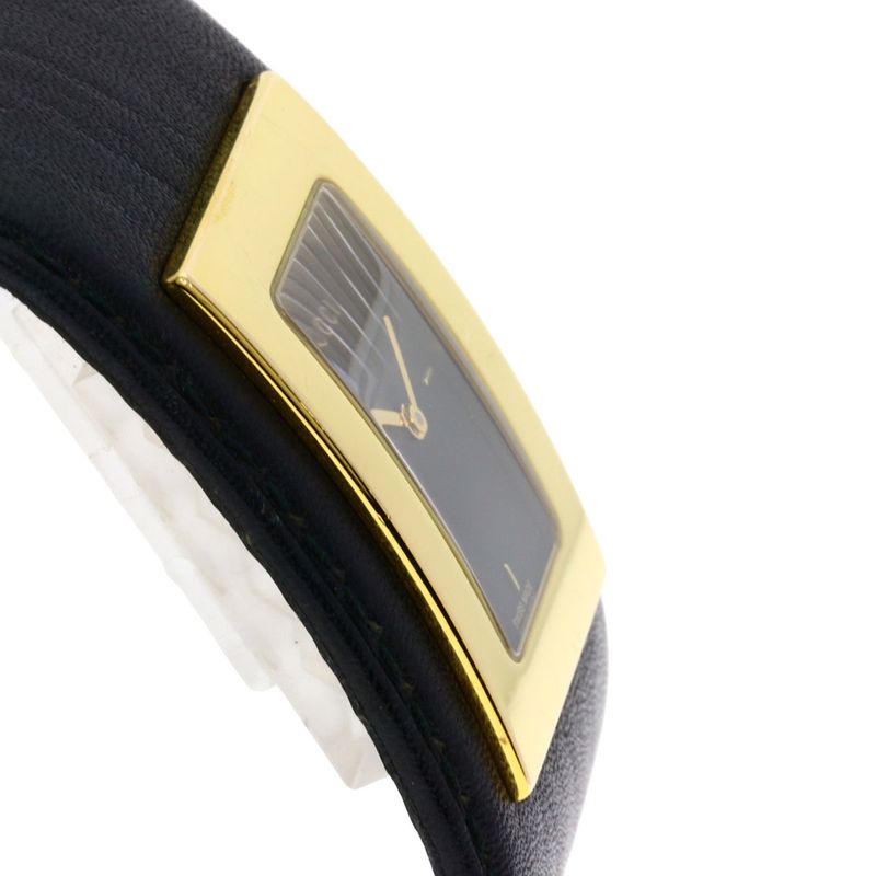 Gucci Square Face Watch Leather