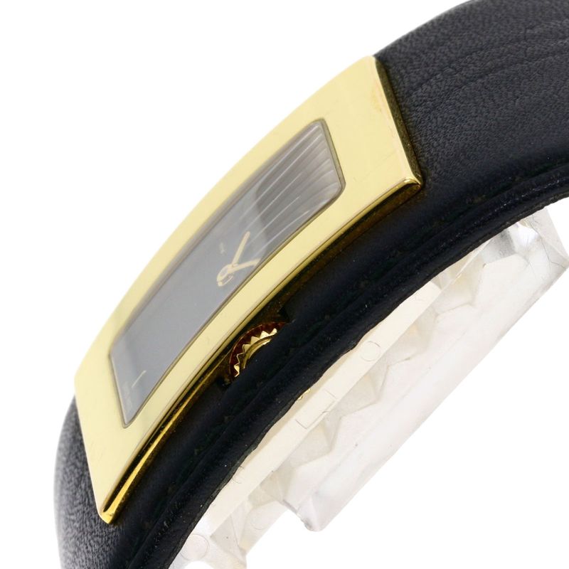 Gucci Square Face Watch Leather