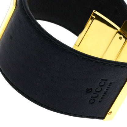 Gucci Square Face Watch Leather
