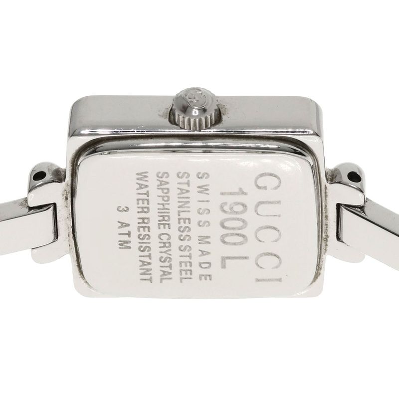 Gucci Square Face Watch SS