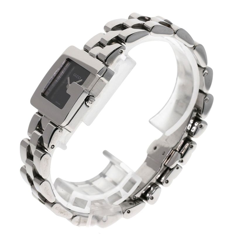 Gucci Logo Square Face Watch SS Boys