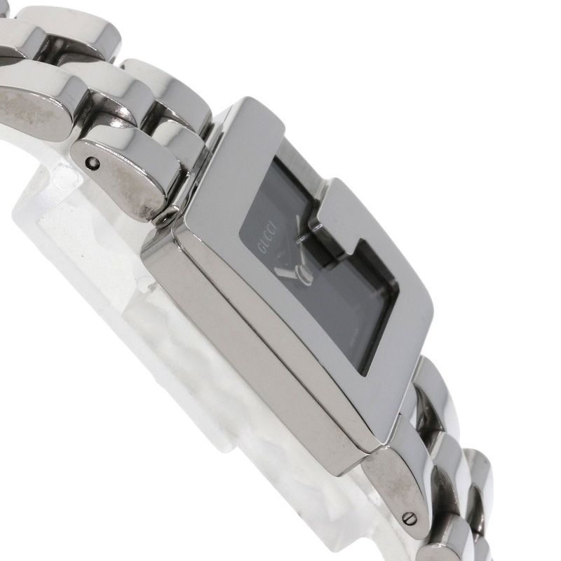 Gucci Logo Square Face Watch SS Boys