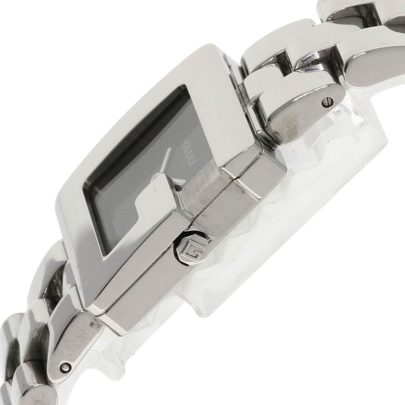 Gucci Logo Square Face Watch SS Boys