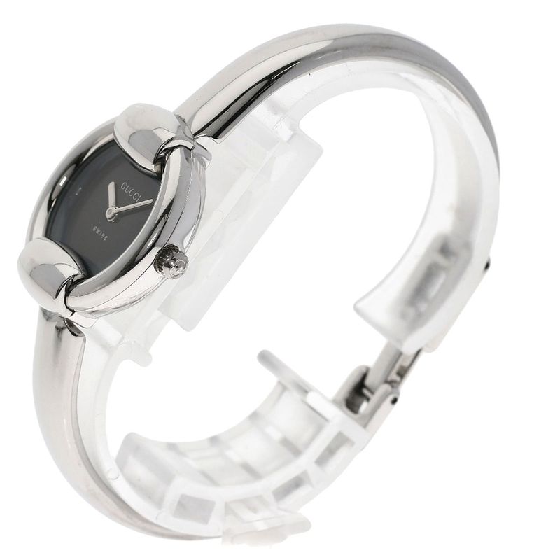 Gucci Round Face Watch SS