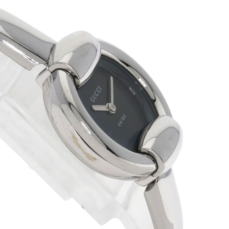 Gucci Round Face Watch SS