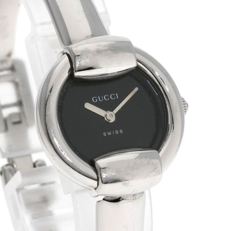 Gucci Round Face Watch SS