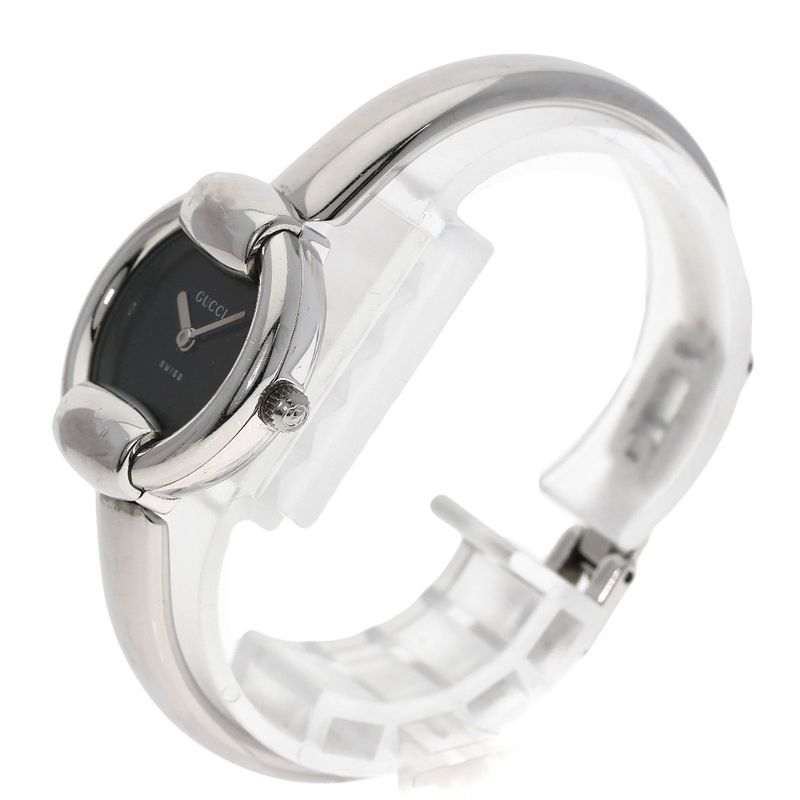 Gucci Round Face Watch SS