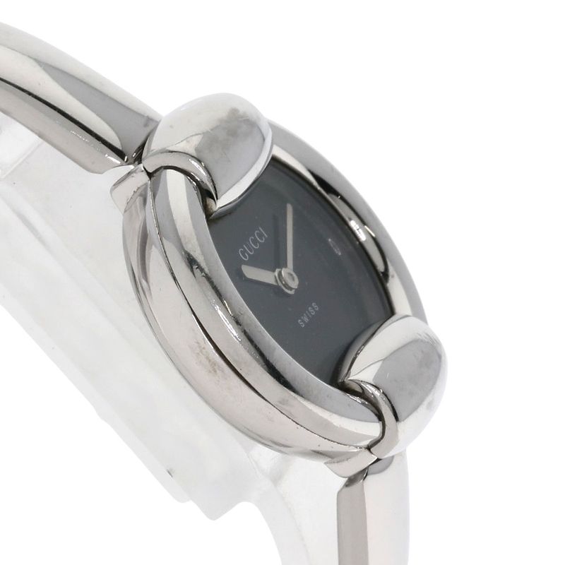 Gucci Round Face Watch SS