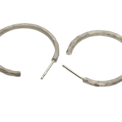 Tiffany & Co. Hammered Hoop Earrings