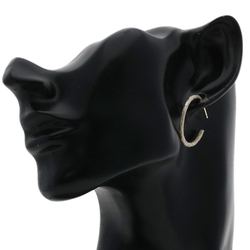 Tiffany & Co. Hammered Hoop Earrings