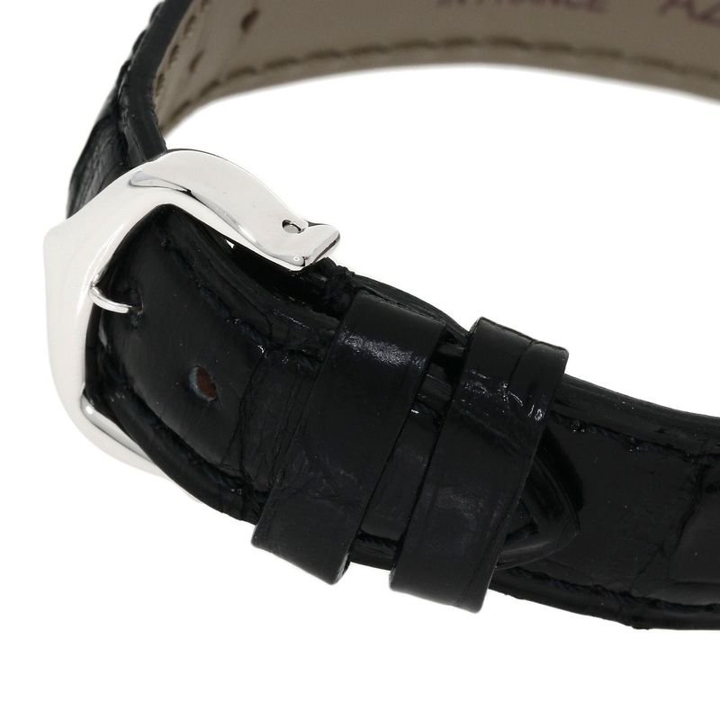 Cartier Tank Francaise SM Diamond Bezel Watch 18K White Gold
