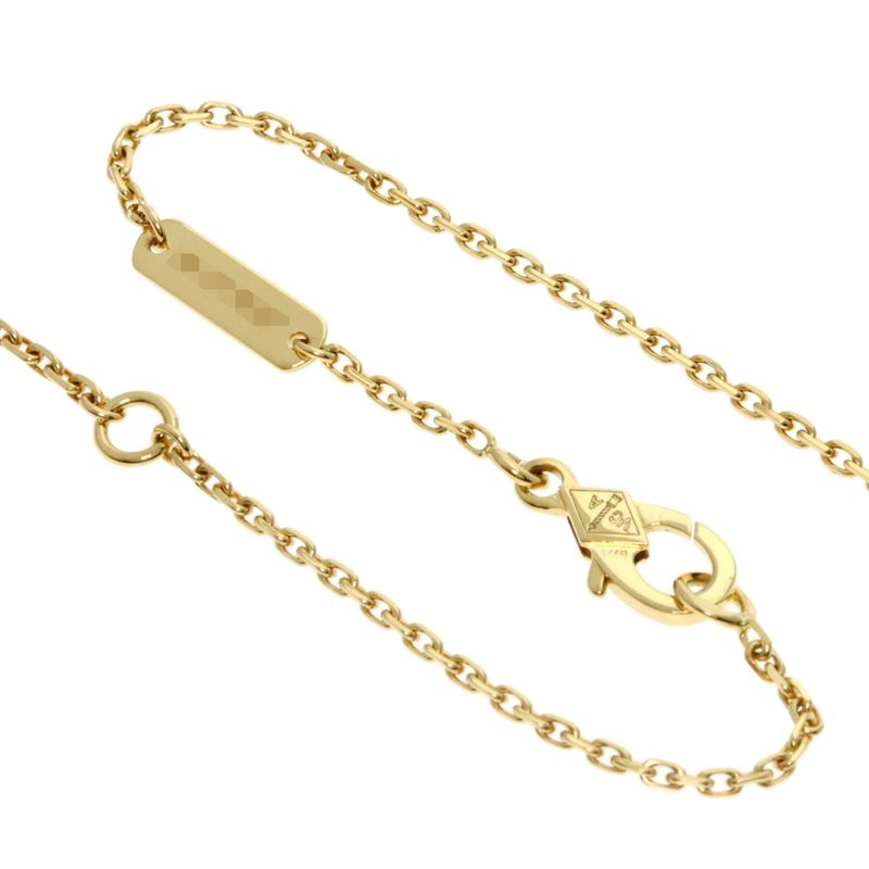 Van Cleef & Arpels Vintage Alhambra Limited Diamond Necklace 18K Yellow