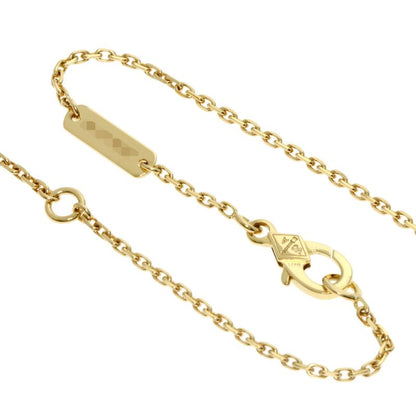 Van Cleef & Arpels Vintage Alhambra Limited Diamond Necklace 18K Yellow
