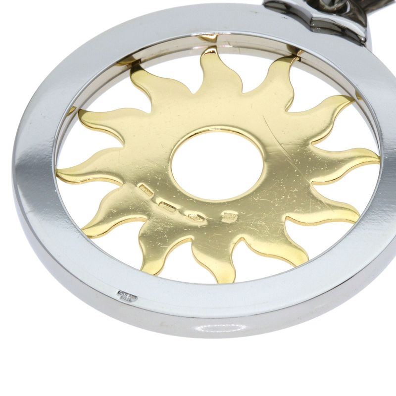 Bvlgari Tondosan Large Top Pendant Top SS 18K Yellow Gold
