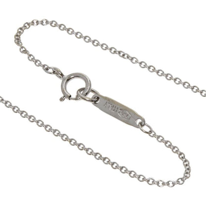 Tiffany & Co. Atlas Bar Diamond Necklace 18K White Gold
