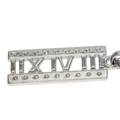 Tiffany & Co. Atlas Bar Diamond Necklace 18K White Gold