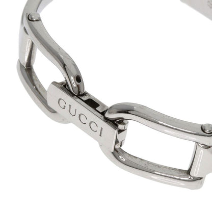 Gucci GG Square Face Bangle Watch SS