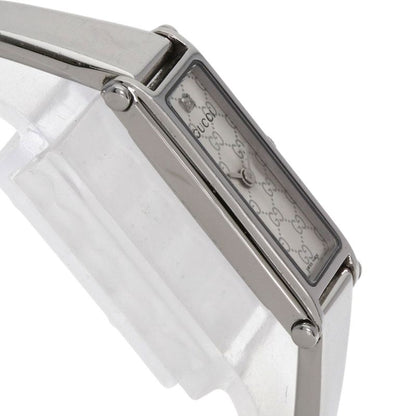Gucci GG Square Face Bangle Watch SS