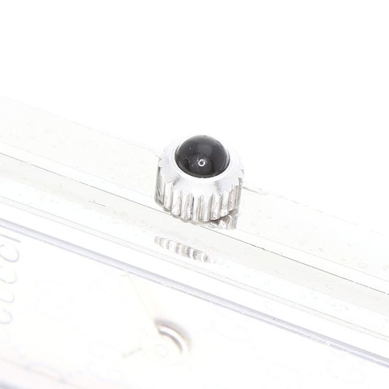 Gucci GG Square Face Bangle Watch SS