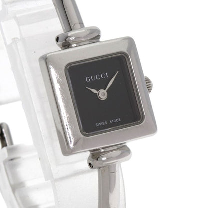 Gucci Square Face Bangle Watch SS