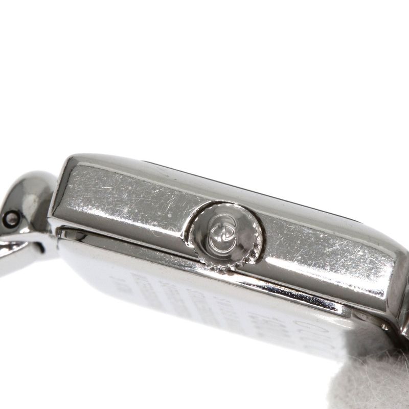 Gucci Square Face Bangle Watch SS
