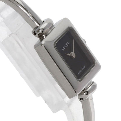 Gucci Square Face Bangle Watch SS