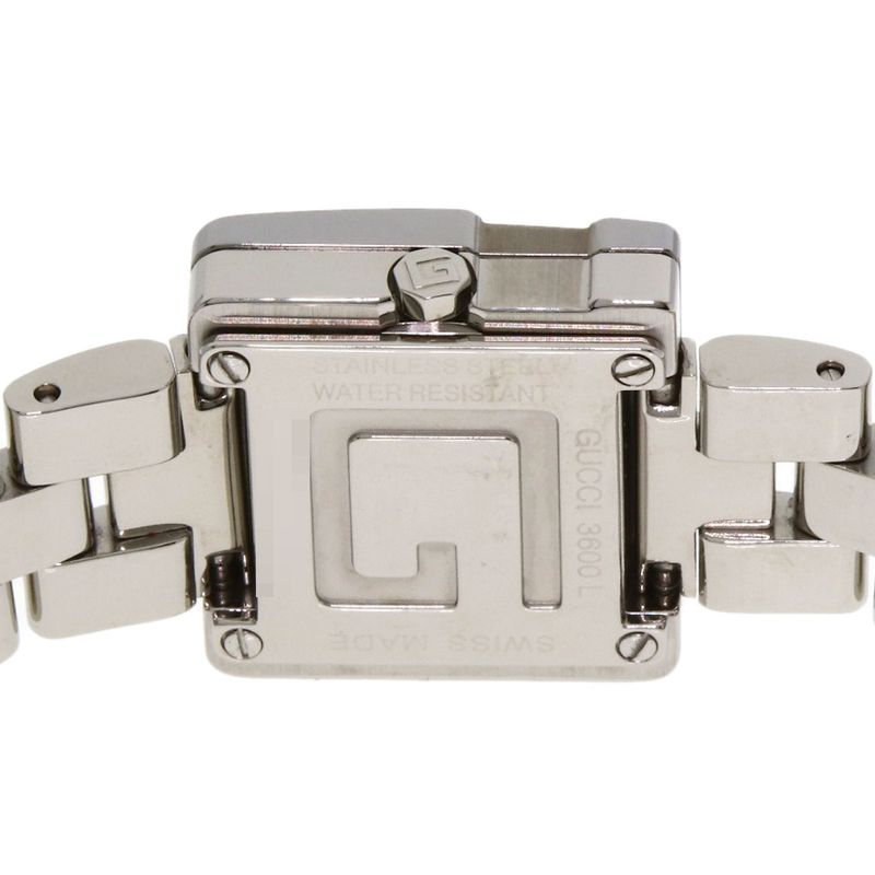 Gucci Square Face Watch SS