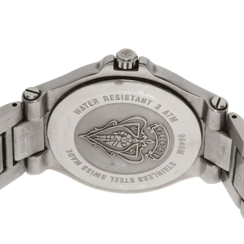 Gucci Round Face Watch SS