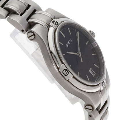 Gucci Round Face Watch SS