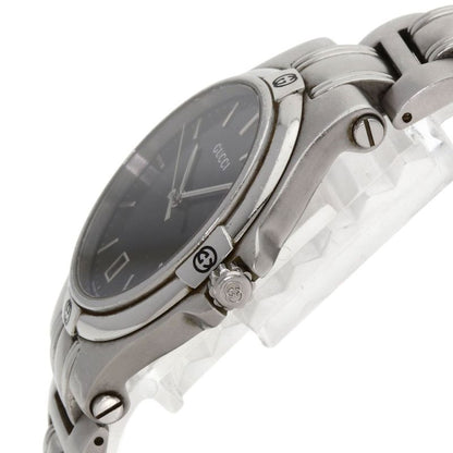 Gucci Round Face Watch SS
