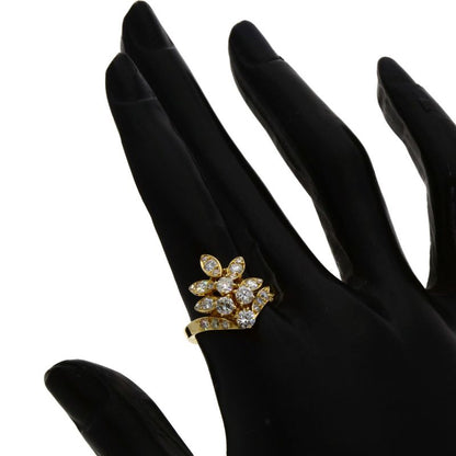 Van Cleef & Arpels Diamond Vintage Ring 18K Yellow
