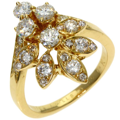 Van Cleef & Arpels Diamond Vintage Ring 18K Yellow