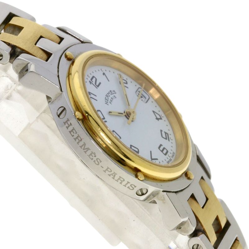 Hermes Clipper Watch SS Ssxgp