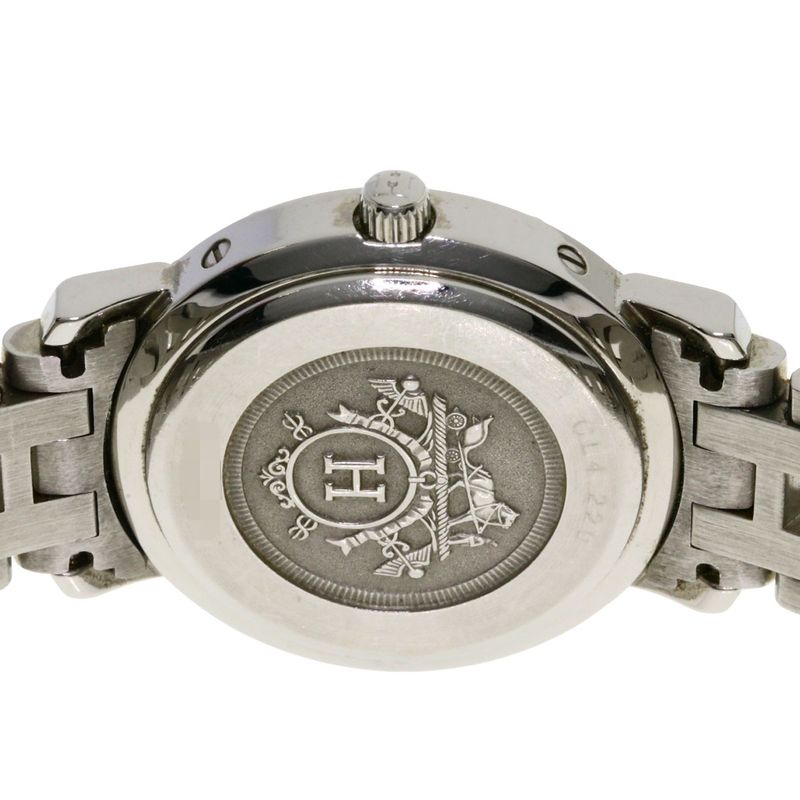 Hermes Clipper Watch SS Ssxgp