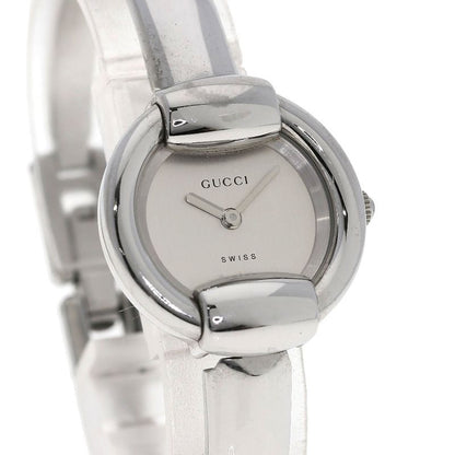 Gucci Round Face Watch SS