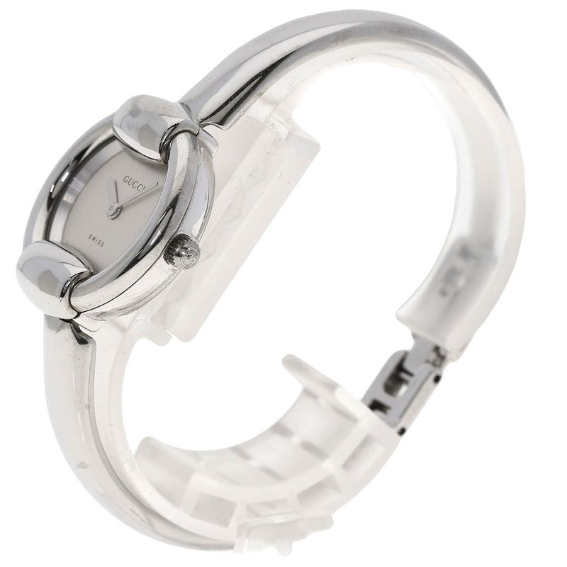 Gucci Round Face Watch SS