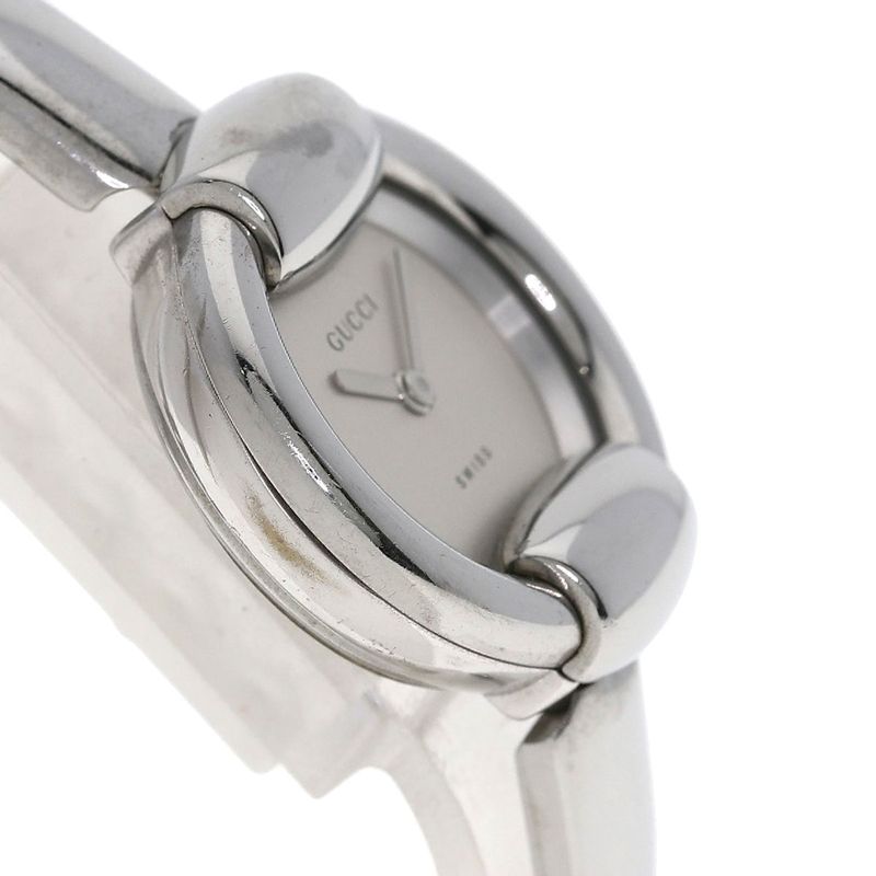 Gucci Round Face Watch SS