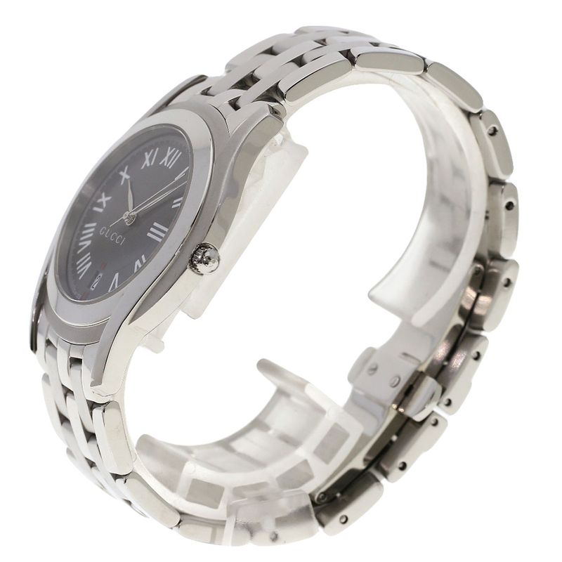 Gucci Round Face Watch SS