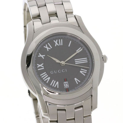 Gucci Round Face Watch SS