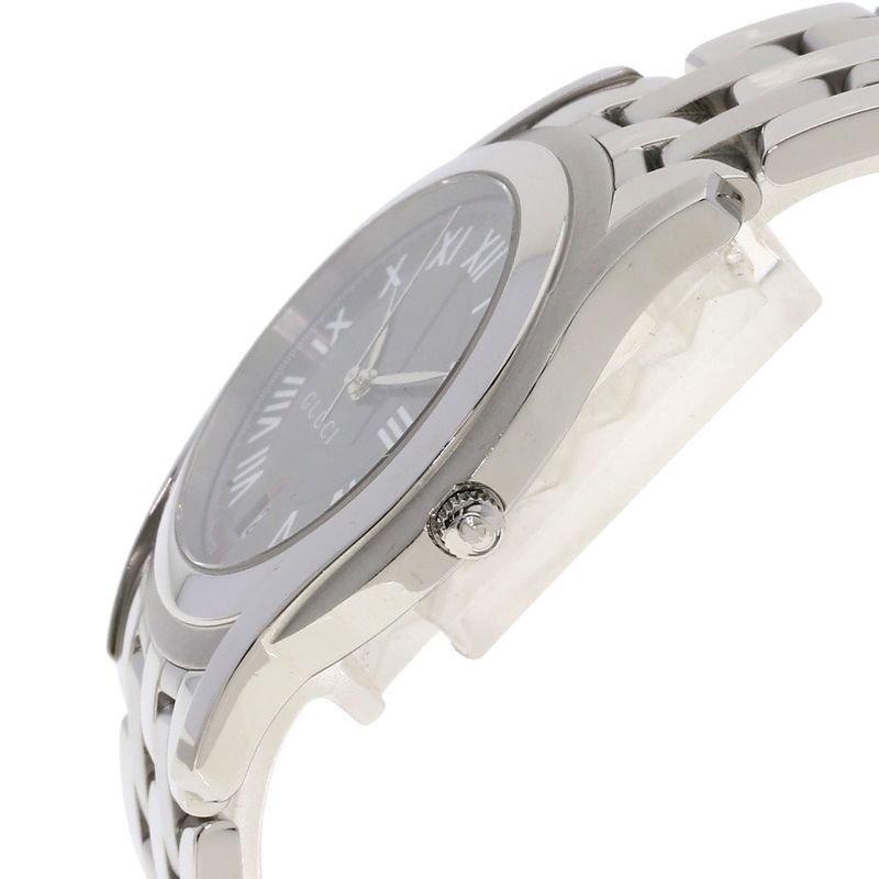 Gucci Round Face Watch SS
