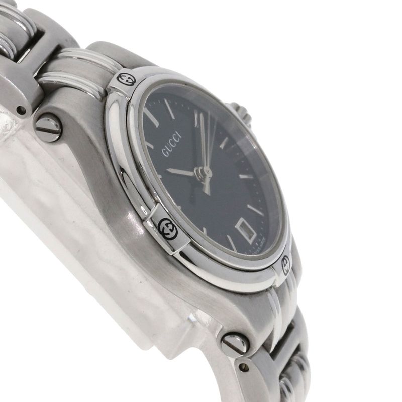 Gucci Round Face Watch SS