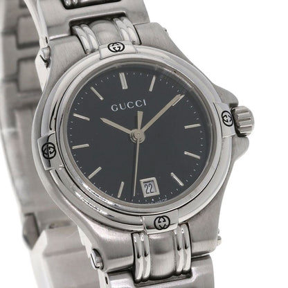 Gucci Round Face Watch SS